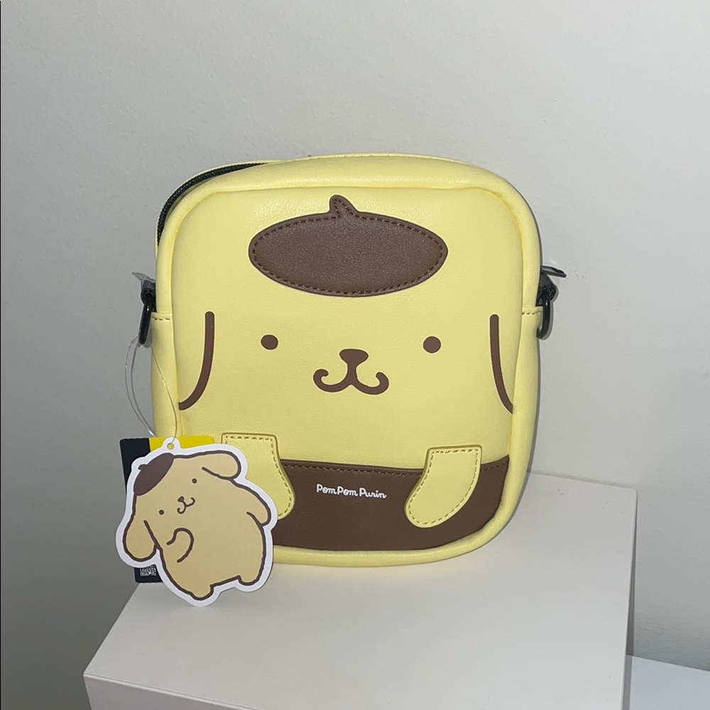 Sanrio Pompompurin Yellow and Brown Kids Bag